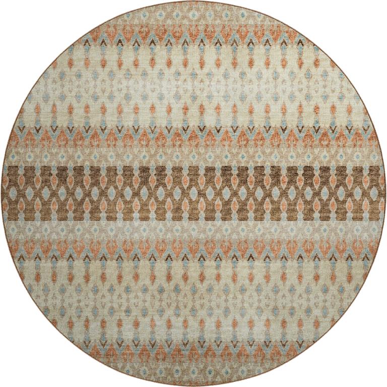 Dalyn Brisbane BR1 Mocha Round Area Rug