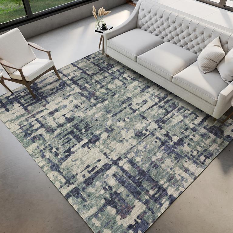 Dalyn Brisbane BR5 Eggplant Area Rug Room Scene