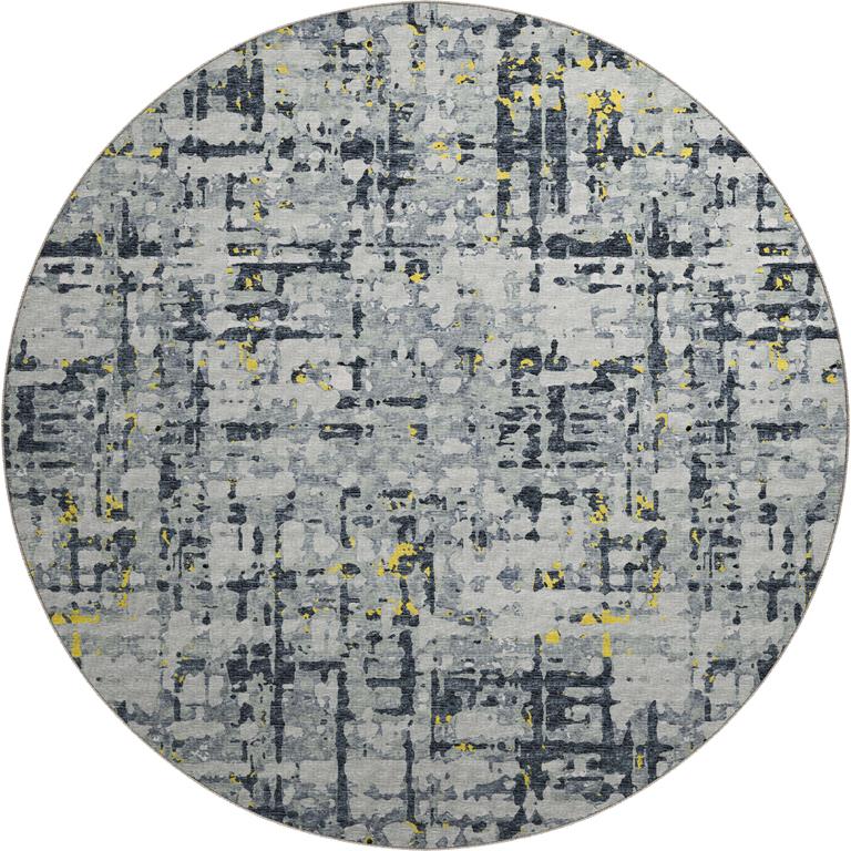 Dalyn Brisbane BR5 Gold Round Area Rug