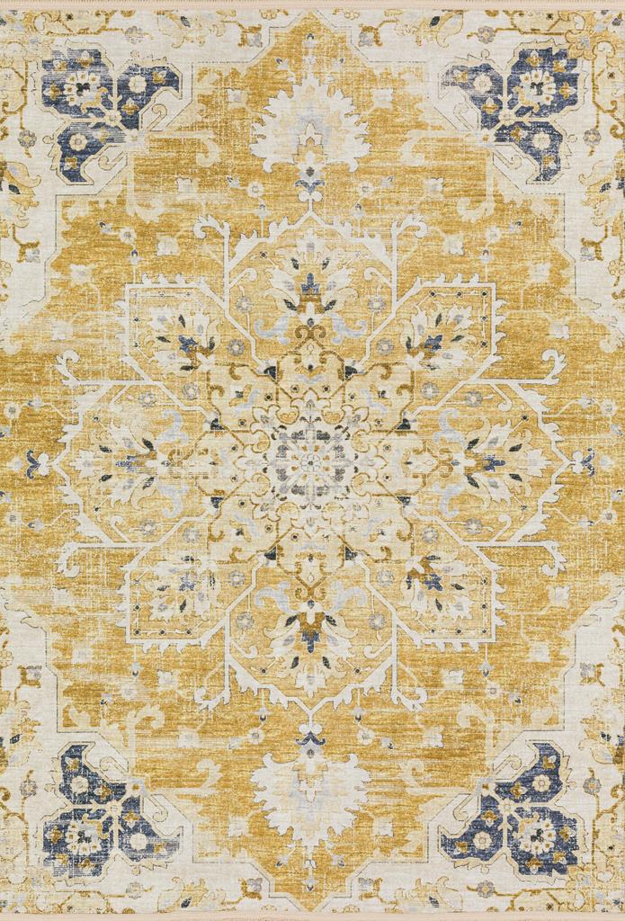 Dalyn Marbella MB3 Gold Area Rug