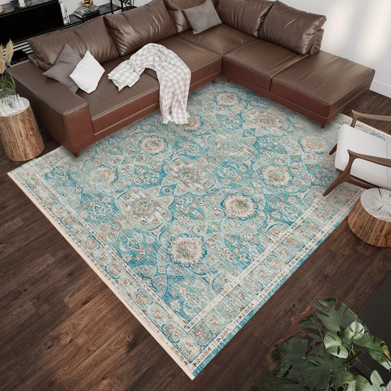 Dalyn Marbella MB5 Mediterranean Area Rug Room Scene