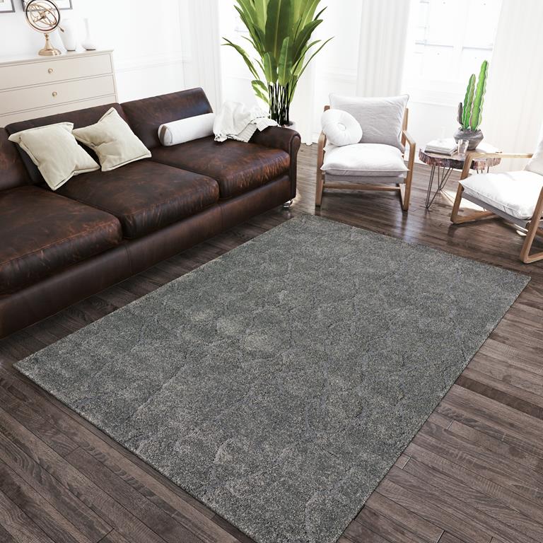 Dalyn Marquee MQ1 Metal Area Rug Room Scene