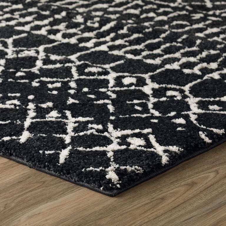 Dalyn Marquee MQ2 Midnight Area Rug Corner