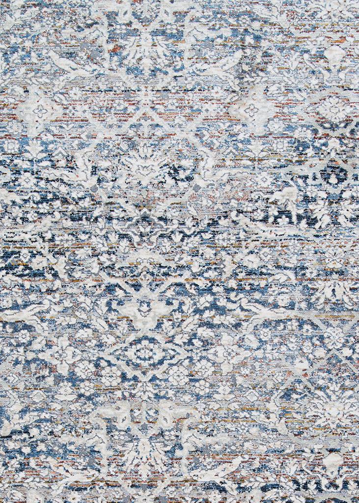 Couristan Luxor 8268-0120 Ludvig Multi Antique Beige Ocean Area Rug Swatch