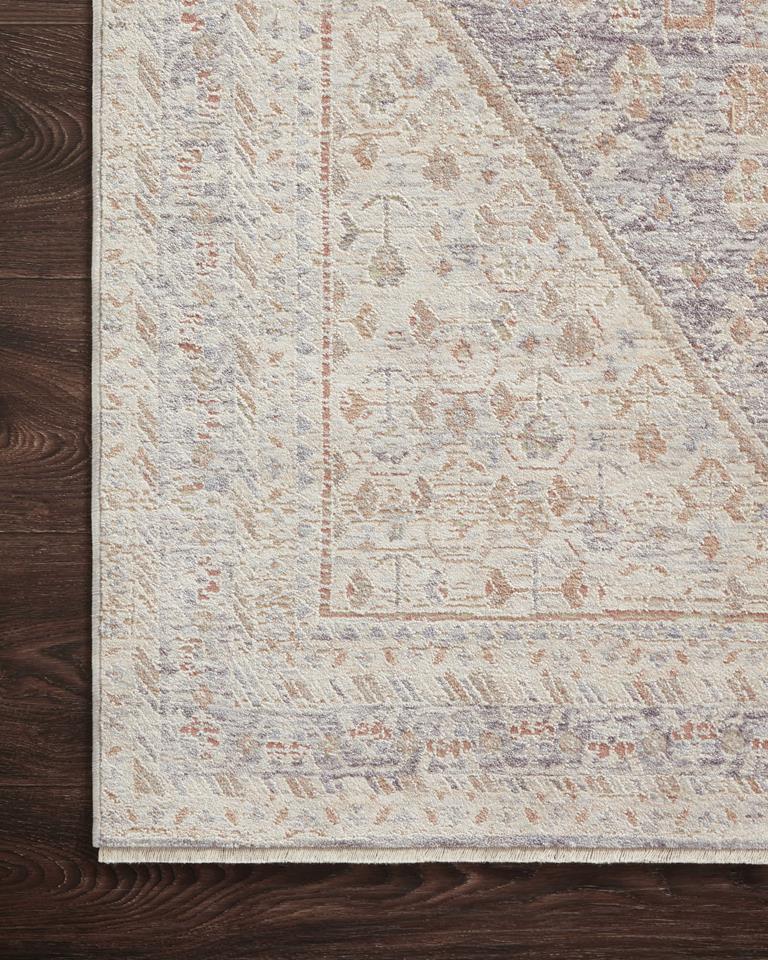 Carlisle CAR-03 Blue Ivory Area Rug - Magnolia Home by Joanna Gaines Corner