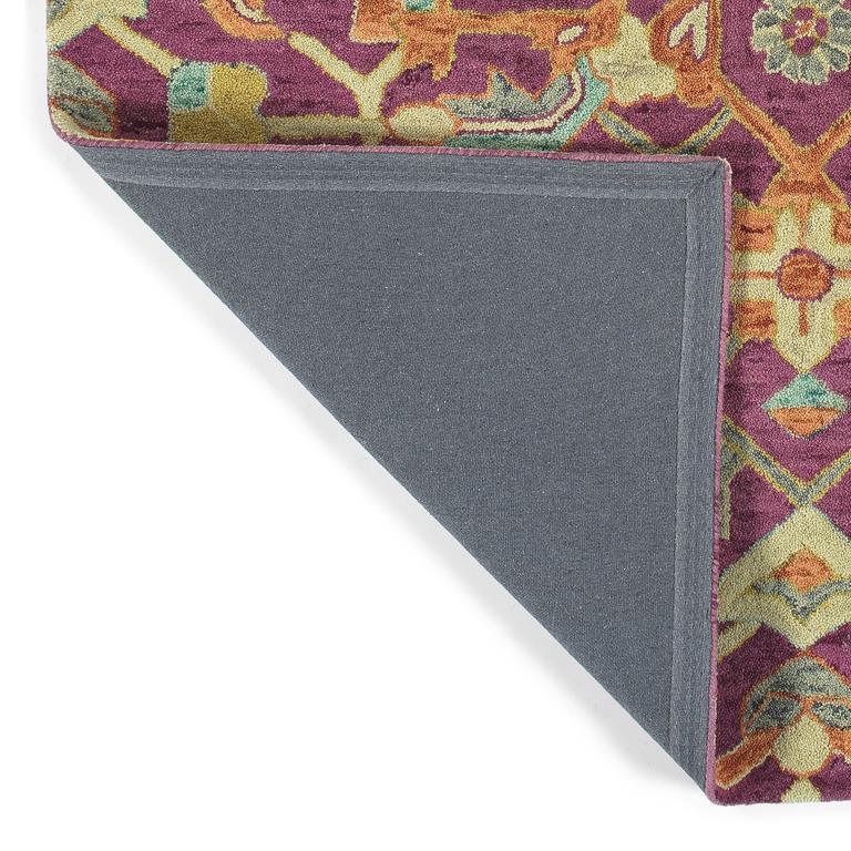 Kaleen Chancellor CHA11-87 Plum Area Rug Backing