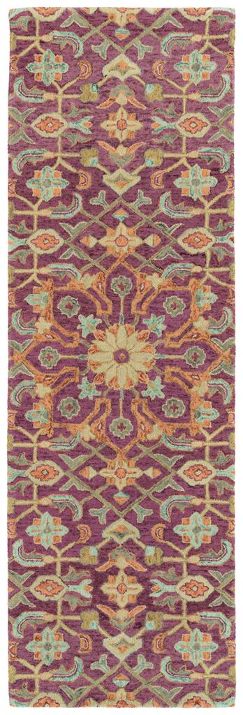 Kaleen Chancellor CHA11-87 Plum Runner Area Rug