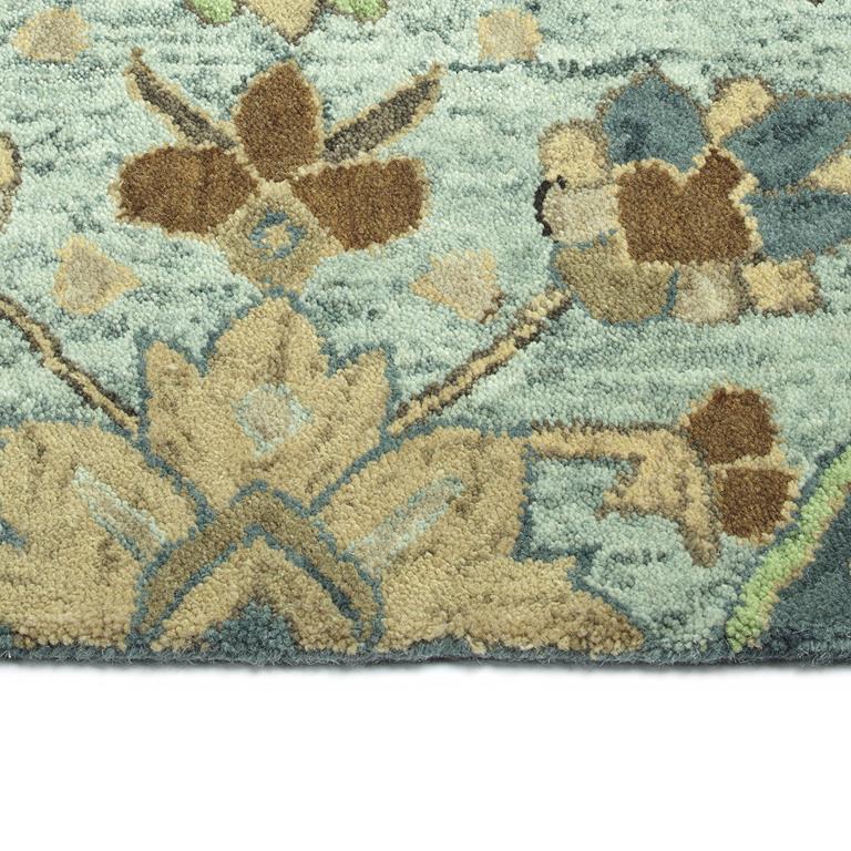 Kaleen Chancellor CHA12-79 Lt. Blue Area Rug Edge