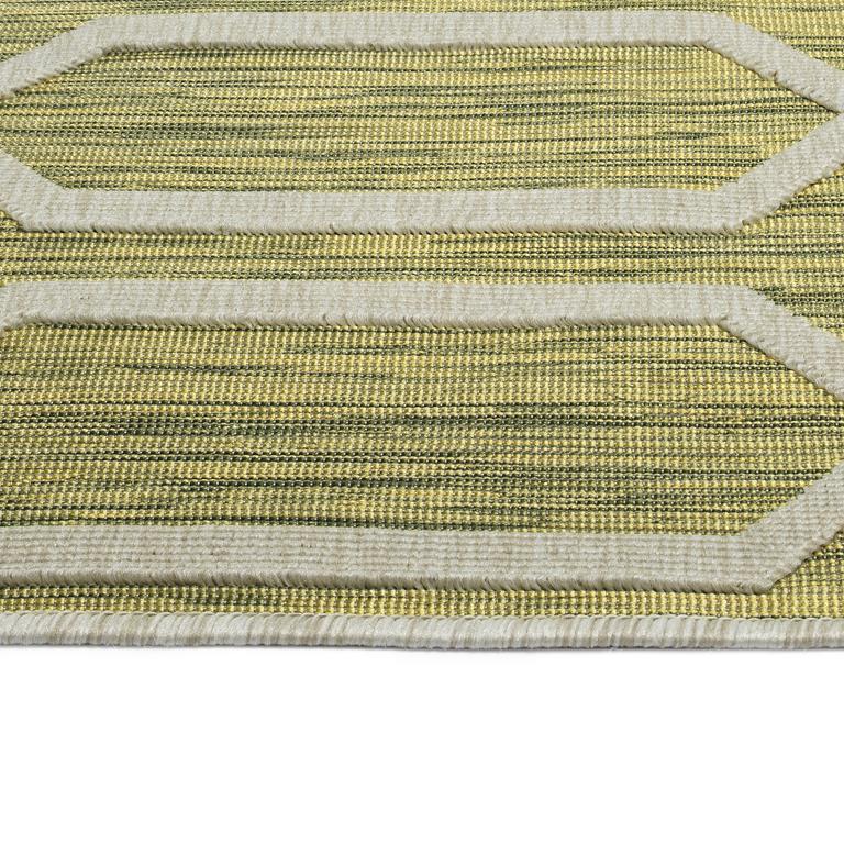 Kaleen Cove COV06-96 Lime Green Area Rug Edge