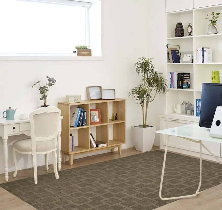 Kaleen Imprints Modern IPM07-27 Taupe Area Rug Room Scene