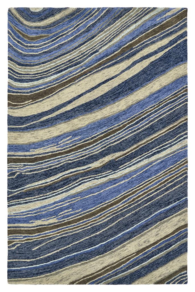 Kaleen Marble MBL08-17 Blue Area Rug