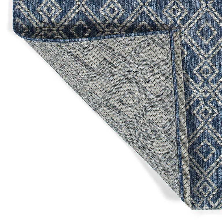 Kaleen Soleri SLR01-22 Navy Area Rug Backing