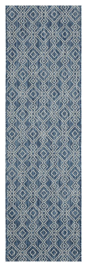 Kaleen Soleri SLR01-22 Navy Runner Area Rug