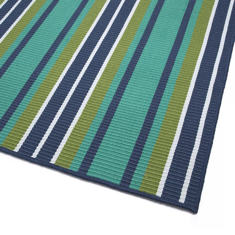 Kaleen Voavah VOA01-91 Teal Area Rug Corner