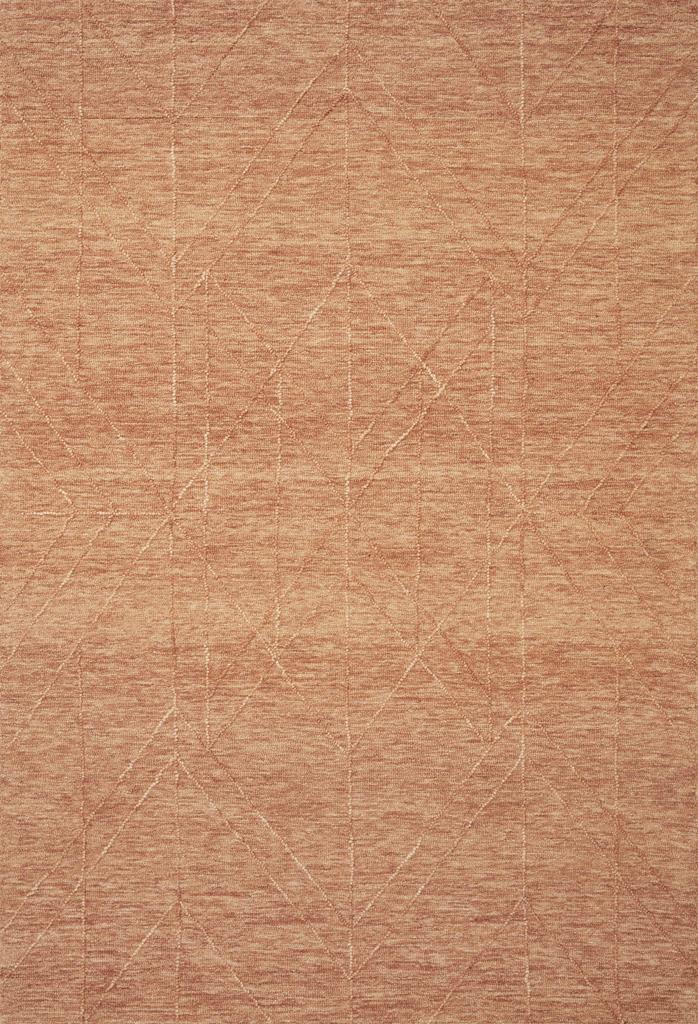 Sarah SAR-04 Terracotta Area Rug - Magnolia Home by Joanna Gaines