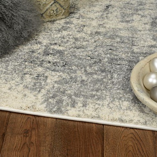 Kas Hue 4718 Beige Grey Views Area Rug Edge