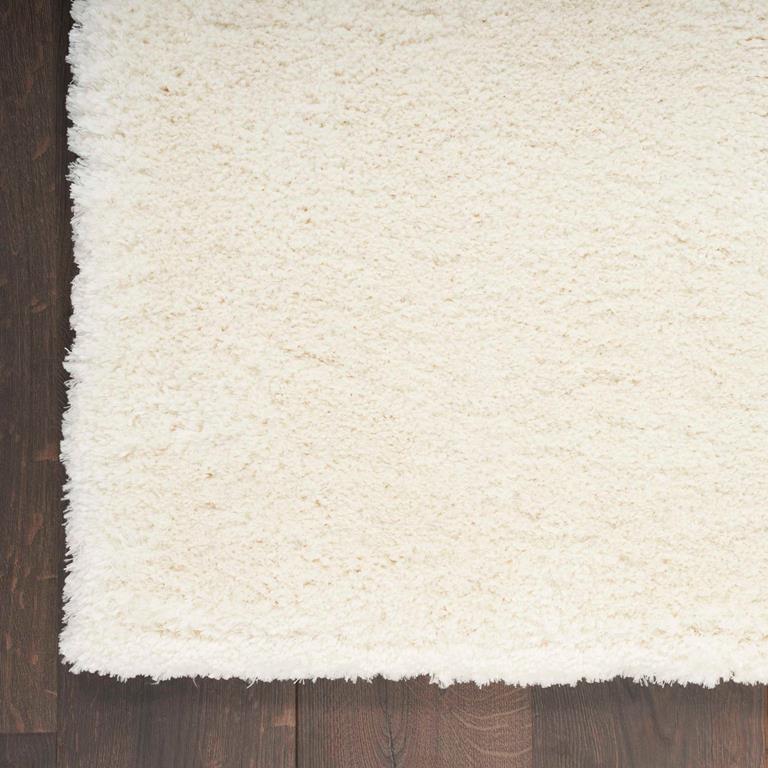 Nourison Dreamy Shag DRS05 Ivory Area Rug Corner