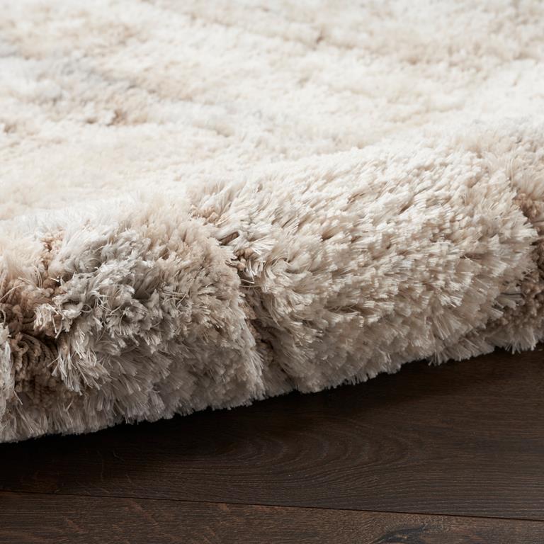 Natural Harmony Supreme - Color Beige Texture Custom Area Rug with