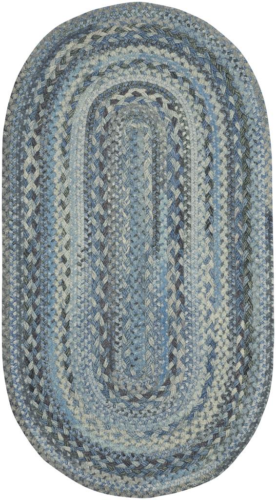 Capel Rugs Bayview 0036-440 Slate Area Rug Oval