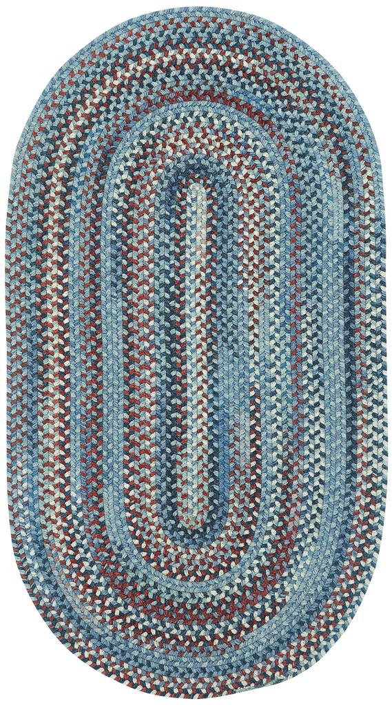 Capel Rugs American Legacy 0210-425 Old Glory Area Rug Oval