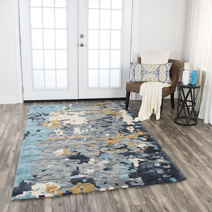 Rizzy Home Mod MO004B Area Rug Room Scene