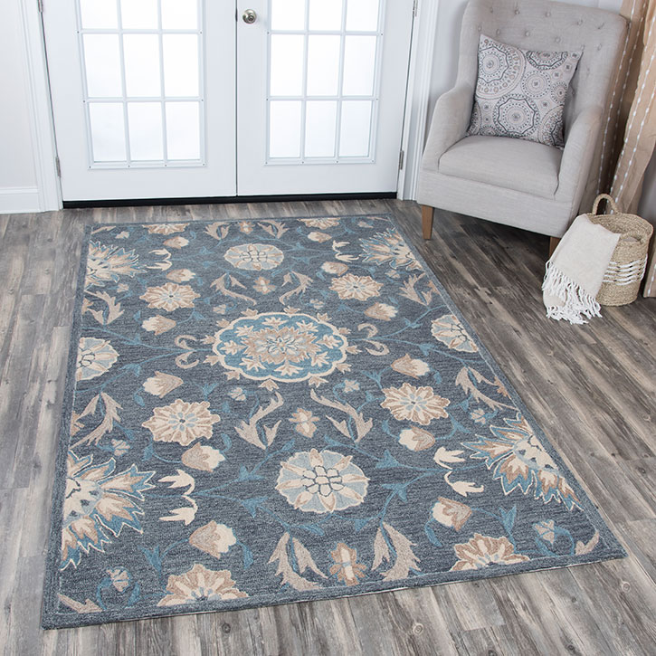 Rizzy Home Resonant RS912A Area Rug Room Scene