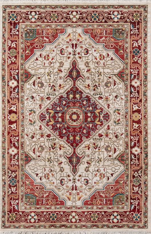 Momeni Lenox LE-02 Red Area Rug