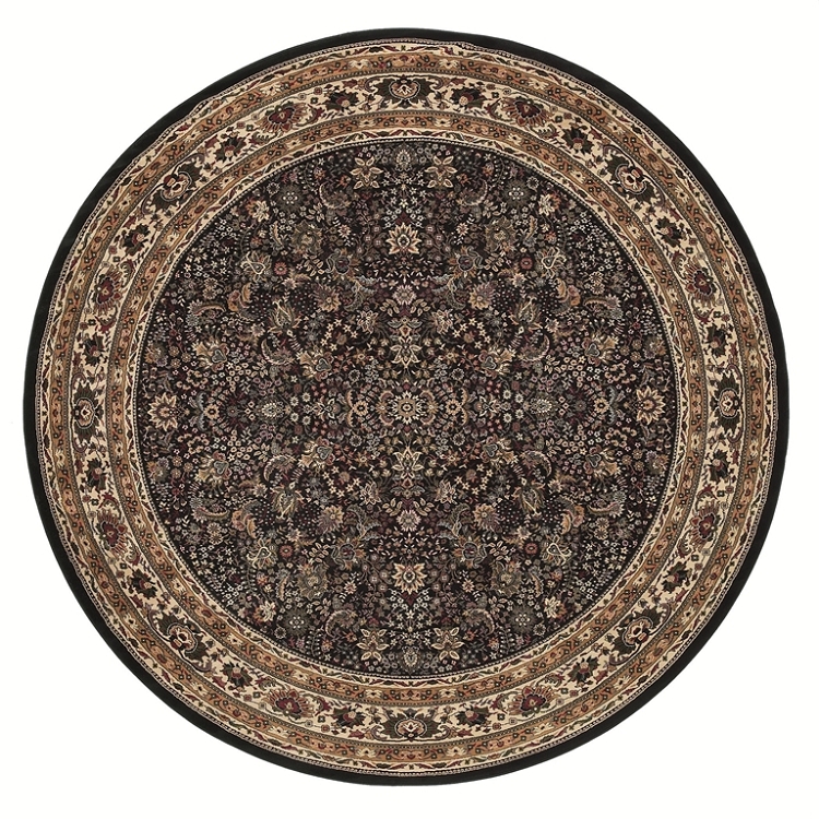 Oriental Weavers Ariana 213K Black Traditional Area Rug
