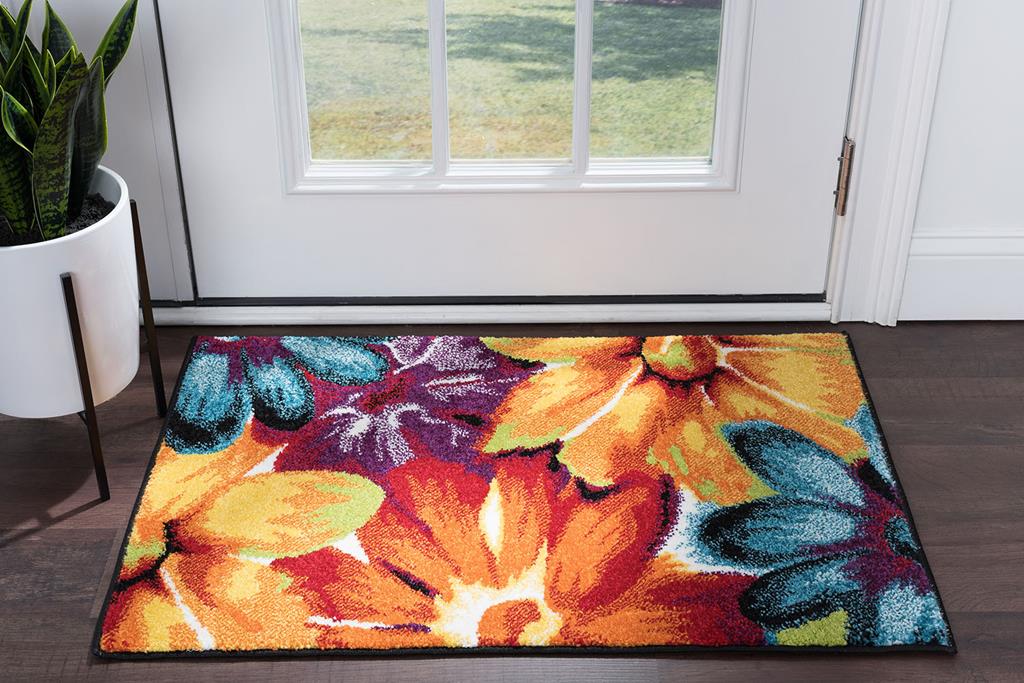 Tayse Symphony Zinnia SMP1005 Multi Area Rug | Carpetmart.com