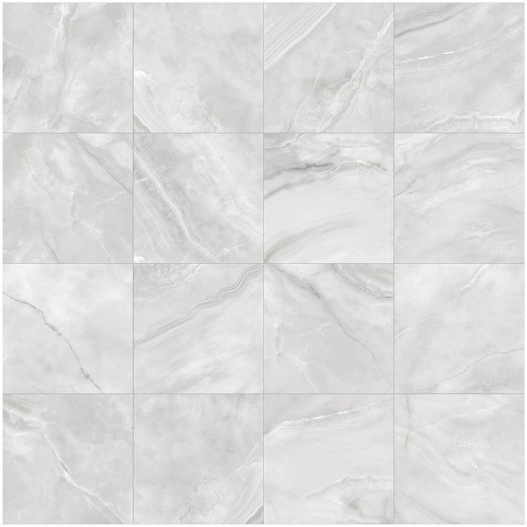 Plata Crystallo 24" X 24" Matte Porcelain Tile