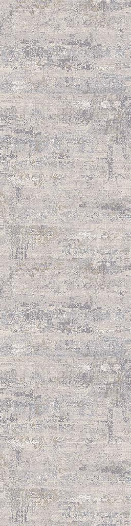 Dynamic Rugs Castilla 3533-190 Cream Grey 2'2" Wide Hall and Stair Runner