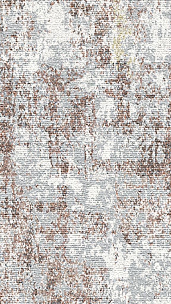 Dynamic Rugs Couture 52016-1626 Ivory Copper 2'2" Wide Hall and Stair Runner