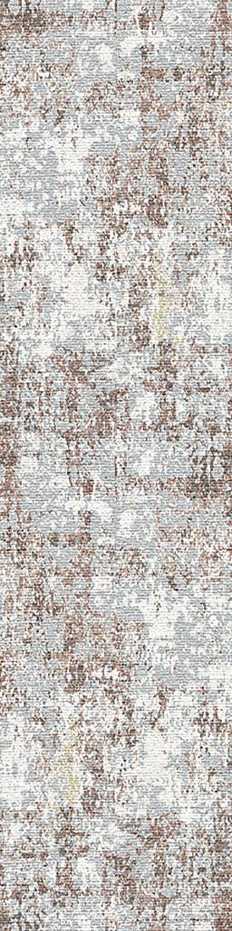 Dynamic Rugs Couture 52016-1626 Ivory Copper 2'2" Wide Hall and Stair Runner