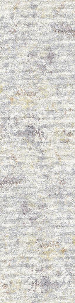 Dynamic Rugs Couture 52023-6414 Grey Gold 2'2" Wide Hall and Stair Runner