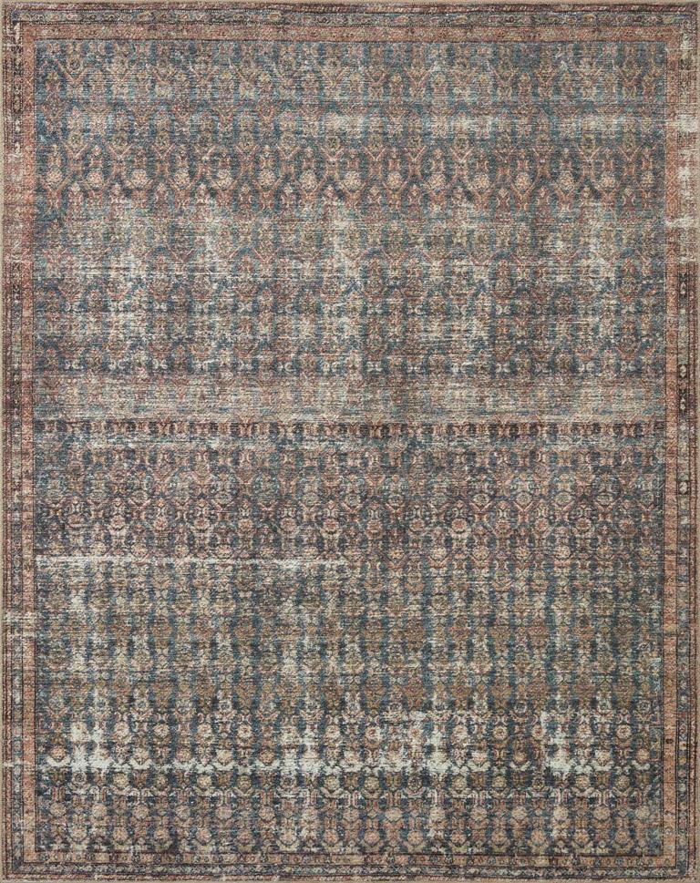 Billie BIL-02 Ocean Brick Area Rug