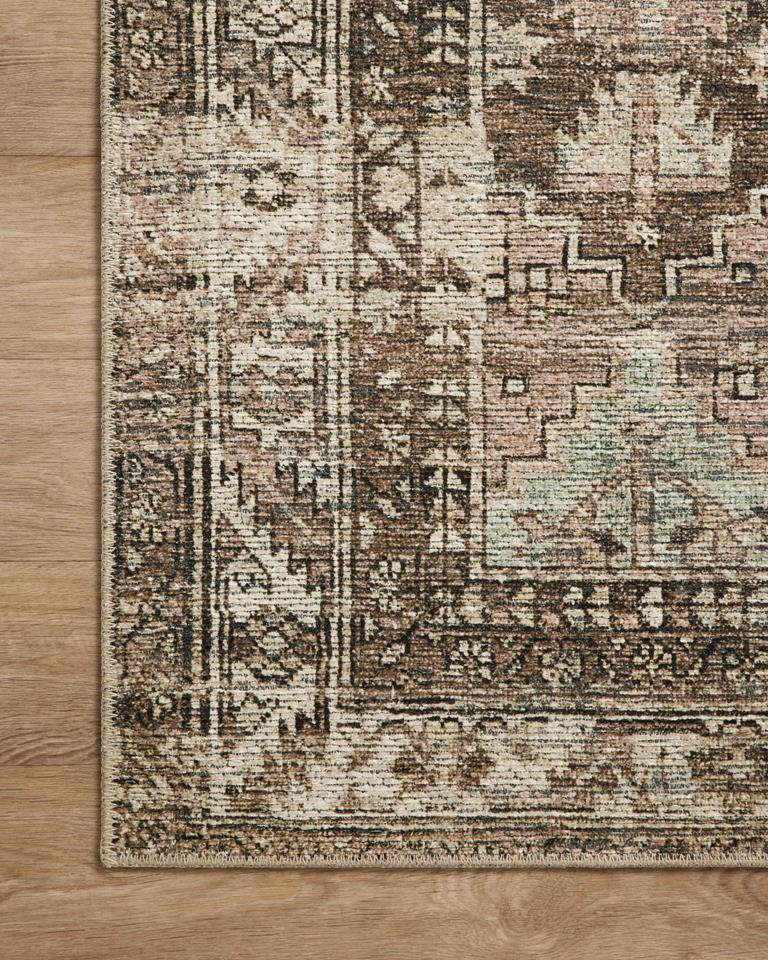 Billie BIL-03 Clay Sage Area Rug Corner