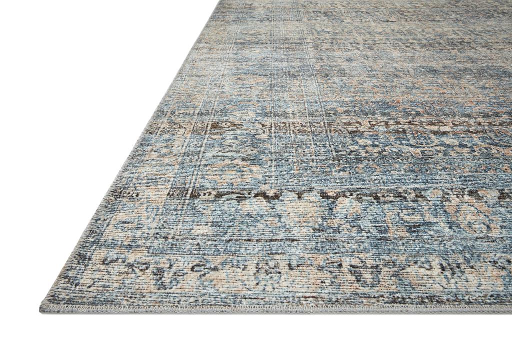 Billie BIL-05 Denim Blush Area Rug Angle