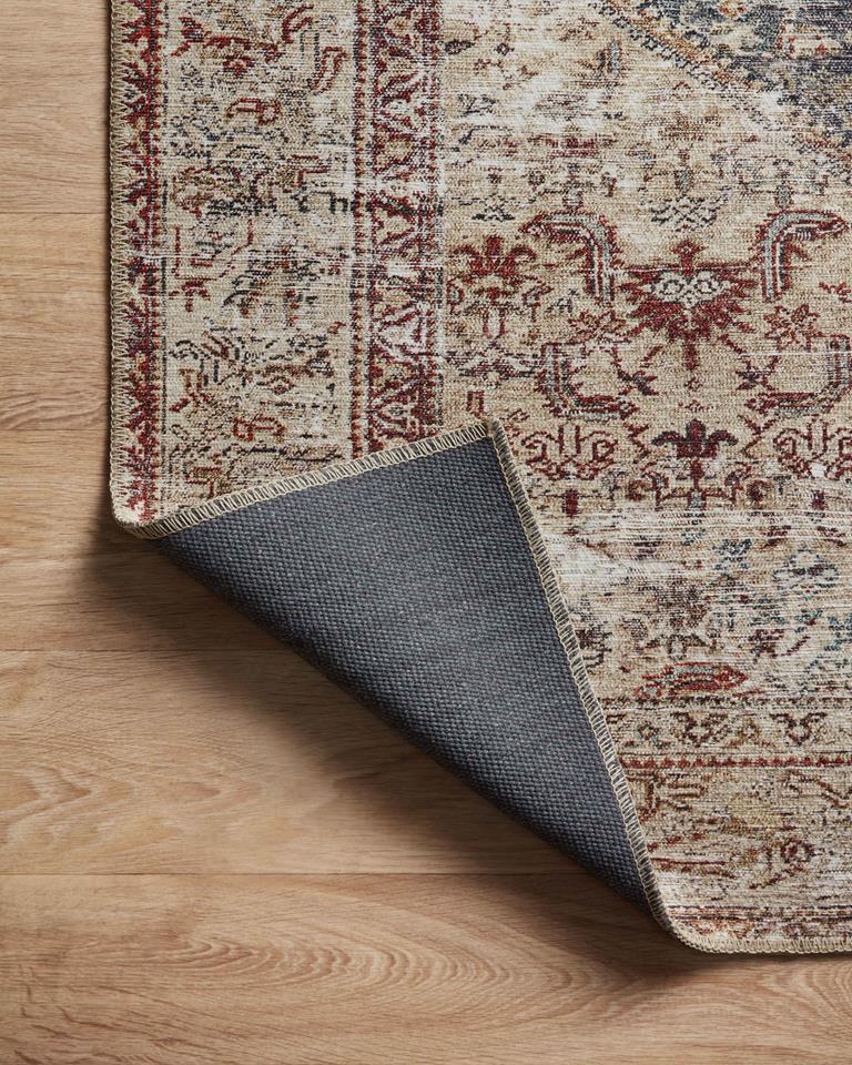 Vintage rug セール Georgie GER-04 Teal Antique Area Rug - Amber Lewis x Loloi