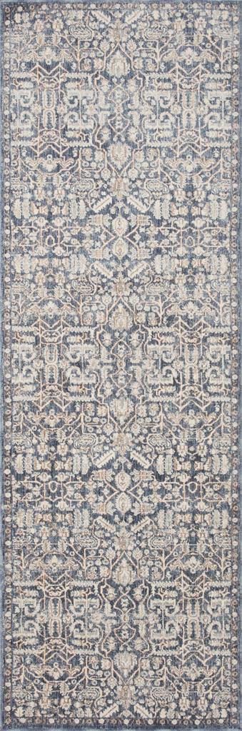 Zuma ZUM-02 Blue Ivory Area Rug - Amber Lewis x Loloi - Carpet