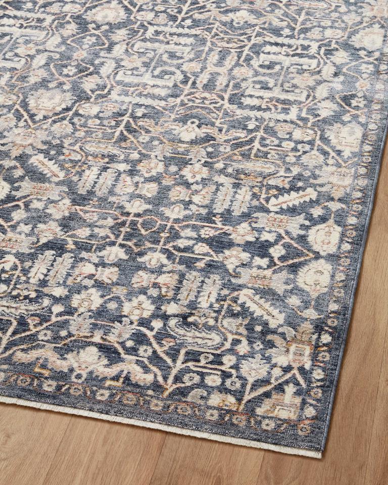 Zuma ZUM-02 Blue Ivory Area Rug - Amber Lewis x Loloi - Carpet Mart