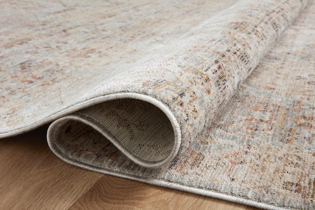 Zuma ZUM-05 Silver Multi Area Rug Texture