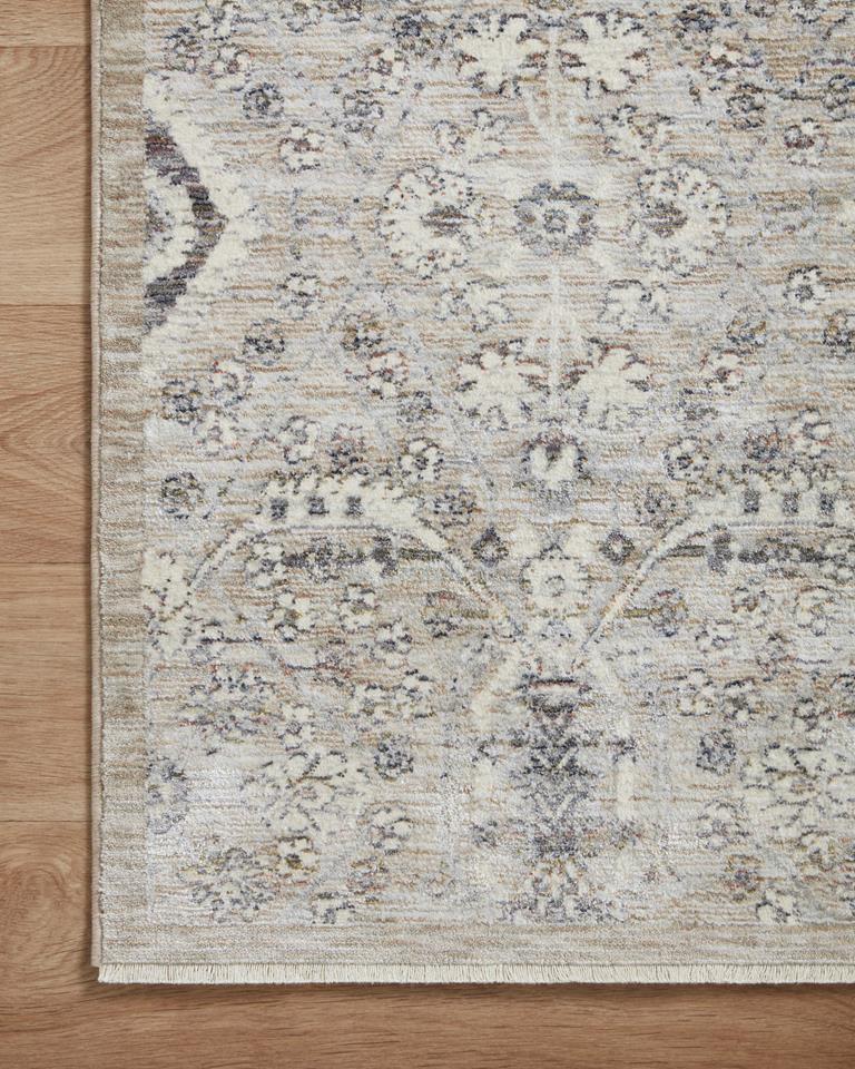 Zuma ZUM-07 Silver Sky Area Rug - Amber Lewis x Loloi - Carpet