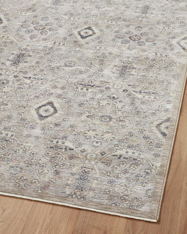 Zuma ZUM-07 Silver Sky Area Rug - Amber Lewis x Loloi - Carpet