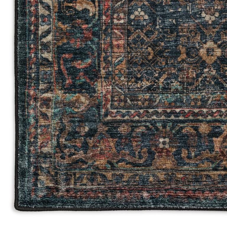 Dalyn Jericho JC10 Midnight Area Rug Corner