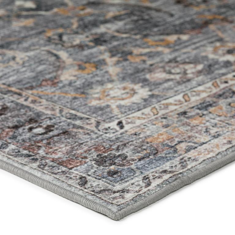 Dalyn Jericho JC4 Silver Area Rug Corner 2