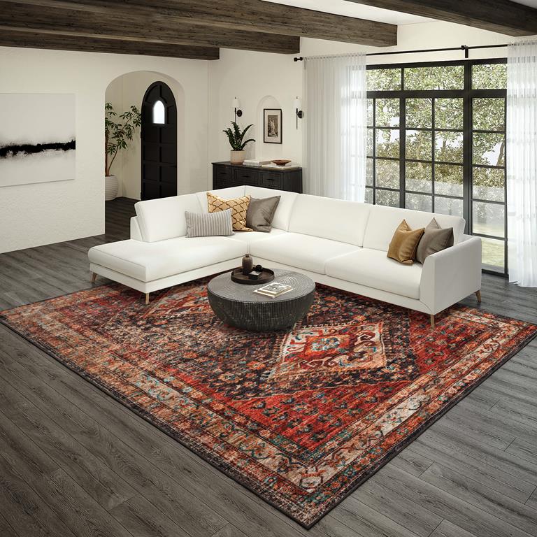 Dalyn Jericho JC9 Canyon Area Rug Room Scene 3