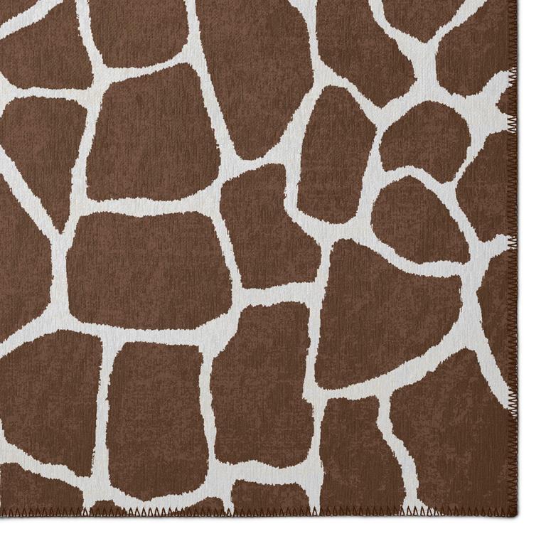 Dalyn Mali ML4 Chocolate Area Rug Corner