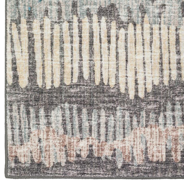 Dalyn Winslow WL4 Charcoal Area Rug Corner