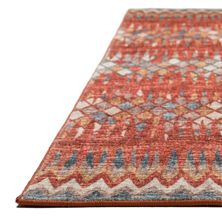 Dalyn Winslow WL5 Paprika Area Rug Corner 3