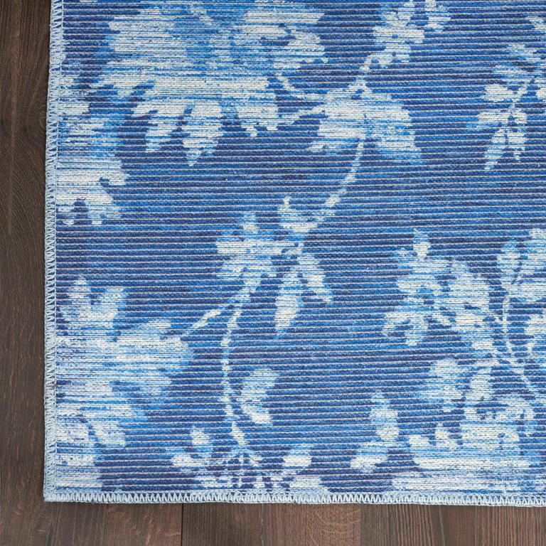 Nourison Waverly WAV30 Washables Collection WAW02 Blue Area Rug